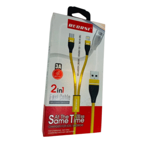 REGRSI 2-in-1 Fast Charging Cable – 3A Output