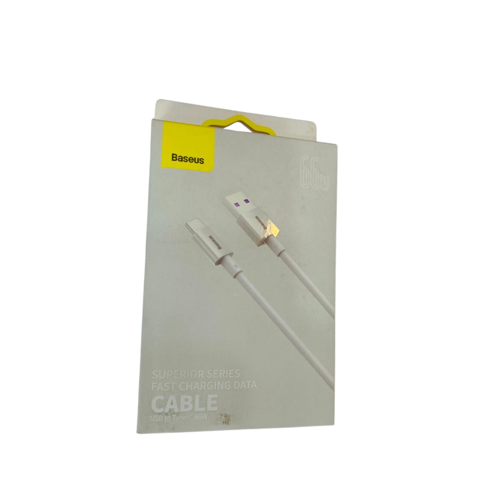 Baseus Superior Series Fast Charging Data Cable – USB to Type-C | 66W