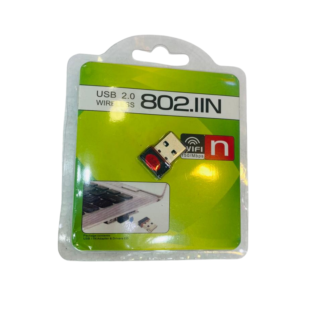 USB Wi-Fi Adapter 802.11N (150Mbps)