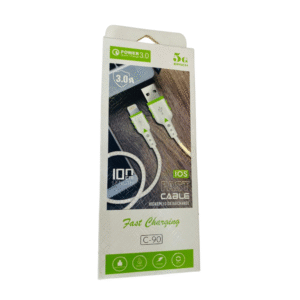 Epoch C-90 Fast Charging Cable – iOS | 3.0A Output