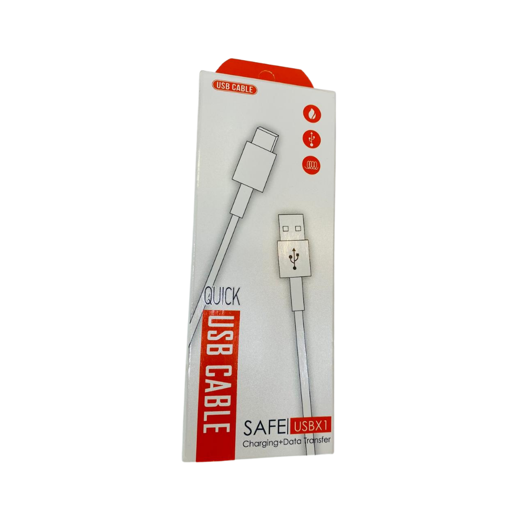 USBX1 Quick USB Cable – Type-C | Fast Charging