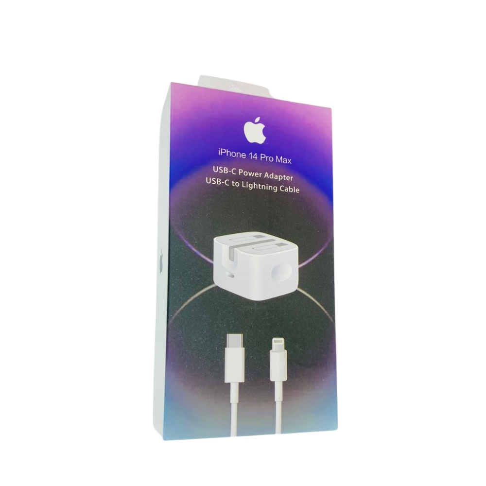 Apple iPhone 14 Pro Max USB-C Power Adapter – USB-C to Lightning Cable