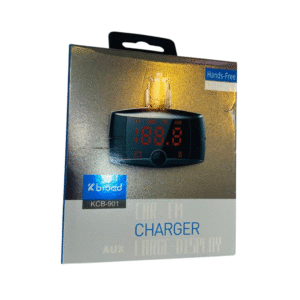 Kbread KCB-901 Car FM Charger – Hands-Free Calling