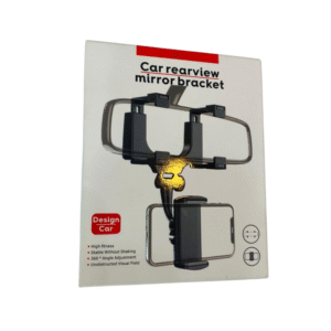 Car Rearview Mirror Bracket – 360° Adjustable