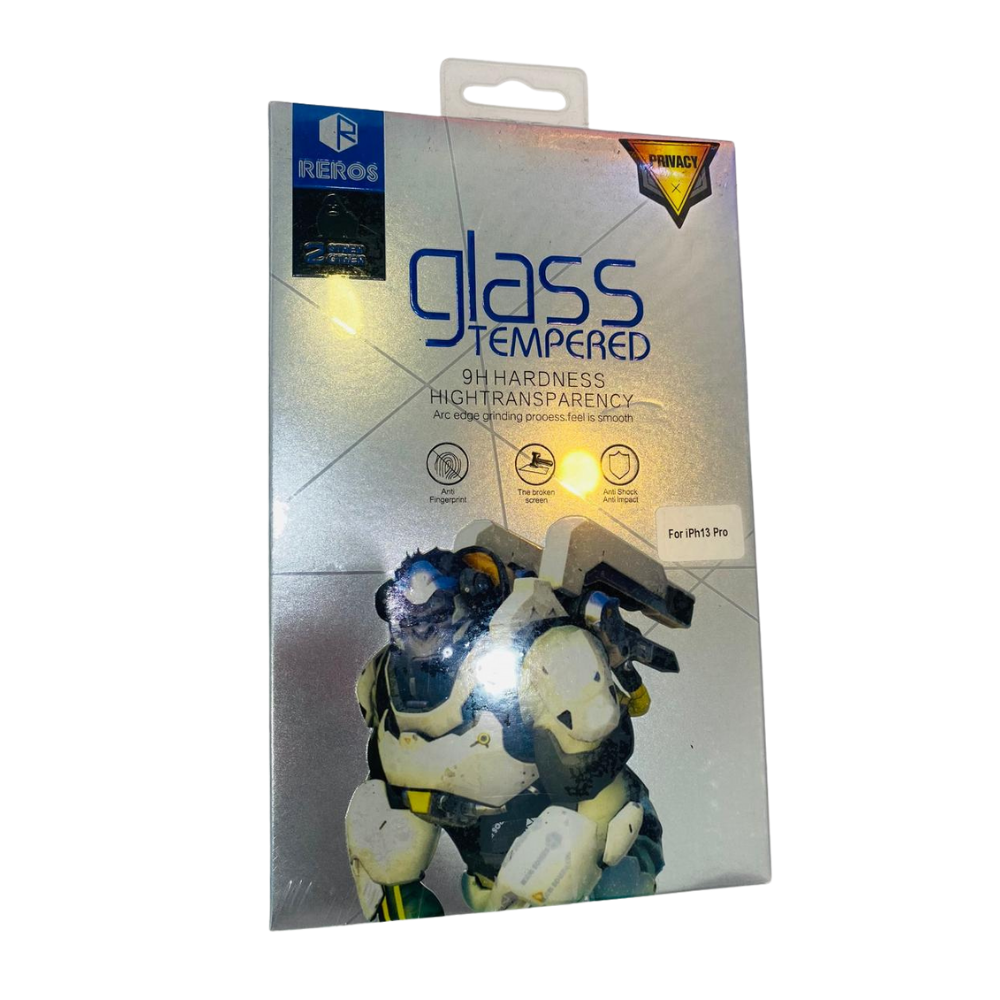 Reros Tempered Glass Privacy Screen Protector – 9H Hardness | iPhone 13 Pro