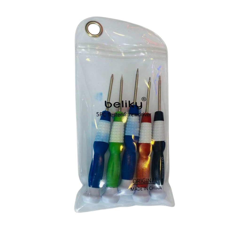 Beliky 5-Piece Tester Screwdriver Set